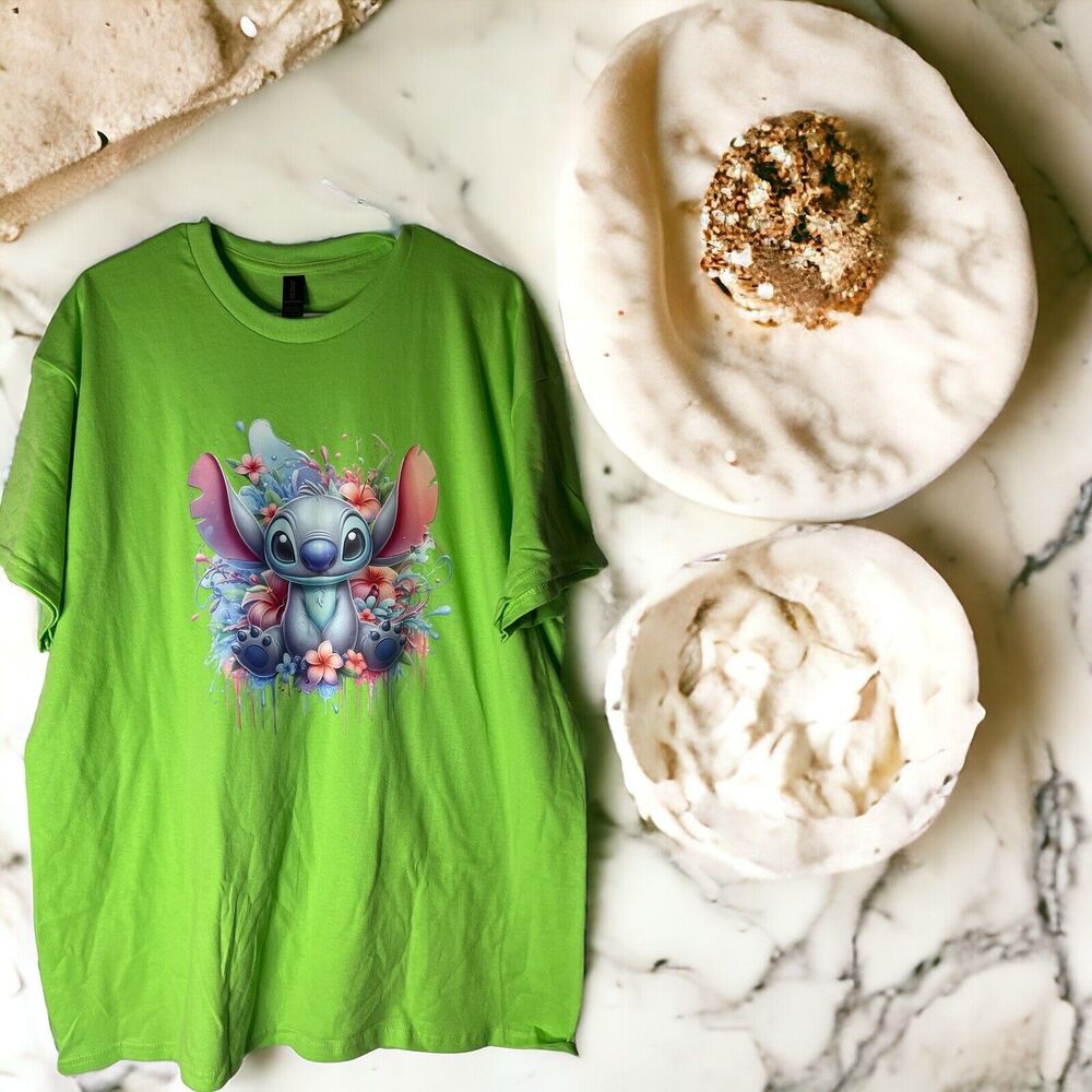 My Design stitch t shirt Lime Green ,Disney, Graduation